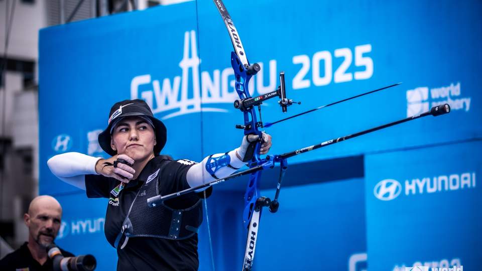 ALEJANDRA VALENCIA QUEDA EN OCTAVO SITIO EN EL CAMPEONATO MUNDIAL DE TIRO CON ARCO 